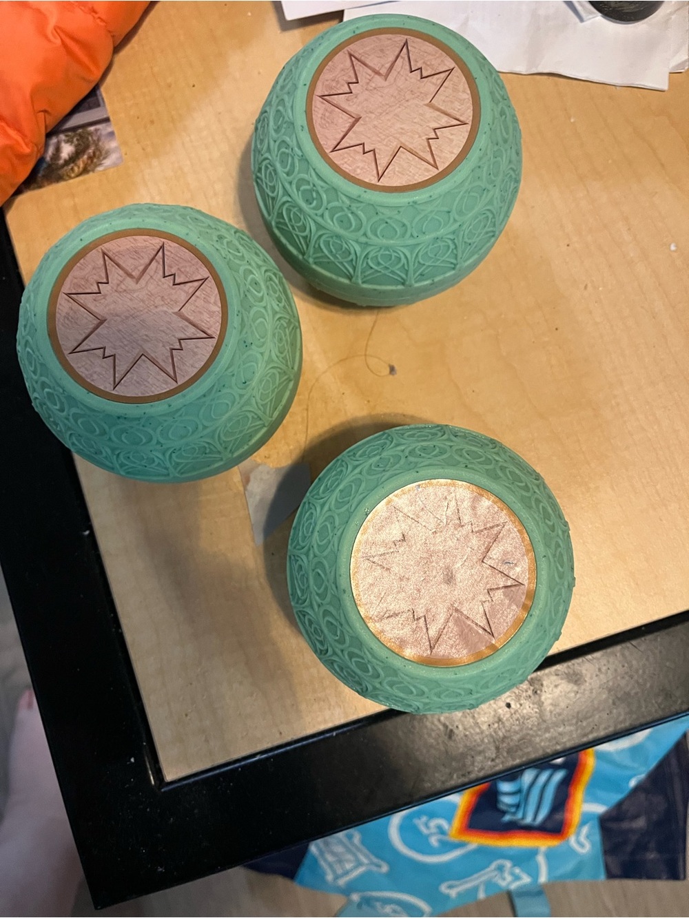 Lord of the Rings Mini-verse mystery items 
(Set of three) opened, but not used